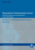 Cover: Biographisch bedeutsames Lernen - Verlag Barbara Budrich