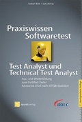 Cover: Praxiswissen Softwaretest - Test Analyst und Technical Test Analyst - dpunkt