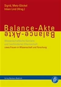 Enlarge image Cover: Balance-Akte - Verlag Barbara Budrich