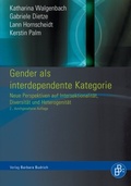 Cover: Gender als interdependente Kategorie - Verlag Barbara Budrich