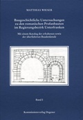 Cover: Baugeschichtliche Untersuchungen zu den romanischen Profanbauten im Regierungsbezirk Unterfranken - Gesellschaft f&uuml;r Fr&auml;nkische Geschichte