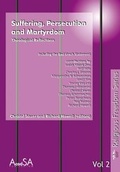 Cover: Suffering, Persecution and Martyrdom - Verlag f&uuml;r Kultur und Wissenschaft