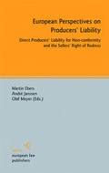 Cover: European Perspectives on Producers' Liability - Sellier European Law Publishers