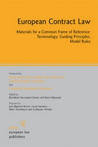 Abbildung von: European Contract Law - Sellier European Law Publishers