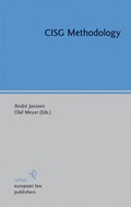 Cover: CISG Methodology - Sellier European Law Publishers