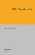 Cover: CFR & Social Justice - Sellier European Law Publishers
