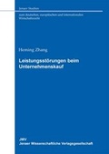 Bild: Leistungsst&ouml;rungen beim Unternehmenskauf - Sellier European Law Publishers