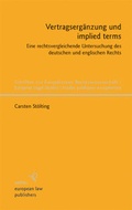 Bild: Vertragserg&auml;nzung und implied terms - Sellier European Law Publishers