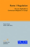 Bild: Rome I Regulation - Sellier European Law Publishers