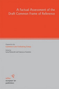 Enlarge image Cover: A Factual Assessment of the Draft Common Frame of Reference - Sellier European Law Publishers