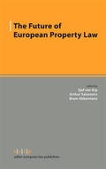 Cover: The Future of European Property Law - Sellier European Law Publishers
