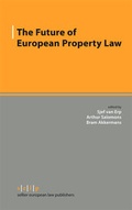 Cover: The Future of European Property Law - Sellier European Law Publishers