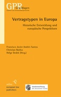Cover: Vertragstypen in Europa - Sellier European Law Publishers