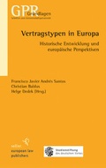 Cover: Vertragstypen in Europa - Sellier European Law Publishers