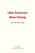 Cover: Liber Amicorum Klaus Schurig - Sellier European Law Publishers
