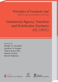 Bild: Commercial Agency, Franchise and Distribution Contracts - Sellier European Law Publishers