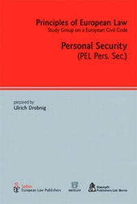 Enlarge image Cover: Personal Security - Sellier European Law Publishers