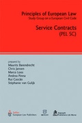 Cover: Service Contracts - Sellier European Law Publishers
