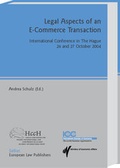 Bild: Legal Aspects of an E-Commerce Transaction - Sellier European Law Publishers