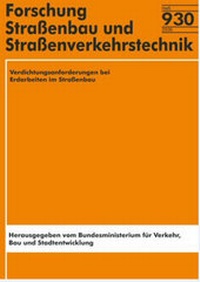 Abbildung von: Verdichtungsanforderungen bei Erdarbeiten im Strassenbau - Fachverlag NW in Carl Ed. Schünemann KG