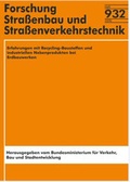 Cover: Erfahrungen mit Recycling-Baustoffen und industriellen Nebenprodukten bei Erdbauwerken - Fachverlag NW in Carl Ed. Sch&uuml;nemann KG