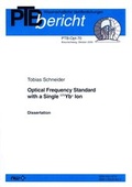 Cover: Optical Frequency Standard with a Single 171Yb + Ion - Fachverlag NW in Carl Ed. Sch&uuml;nemann KG