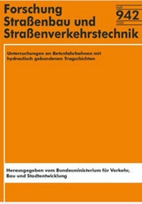Abbildung von: Untersuchungen an Betonfahrbahnen mit hydraulisch gebundenen Tragschichten - Fachverlag NW in Carl Ed. Schünemann KG
