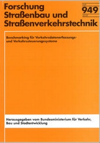 Abbildung von: Benchmarketing für Verkehrsdatenerfassungs- und Verkehrssteuerungssysteme - Fachverlag NW in Carl Ed. Schünemann KG