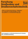 Cover: Einfluss der W&auml;rmeabstrahlung, -leichtf&auml;higkeit und - kapazit&auml;t von Mineralstoffen, auf die Energiebilanz von Fahrbahnbefestigungen - Fachverlag NW in Carl Ed. Sch&uuml;nemann KG