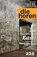 Cover: die horen Zeitschrift f&uuml;r Literatur, Kunst und Kritik - Fachverlag NW in Carl Ed. Sch&uuml;nemann KG
