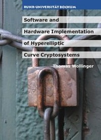 Enlarge image Cover: Software and Hardware Implementation of Hyperelliptic Curve Cryptosystems - Europäischer Universitätsverlag