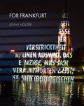 Cover: Jenny Holzer - Kerber Verlag