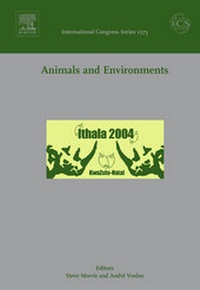 Enlarge image Cover: Animals and Environments - Elsevier