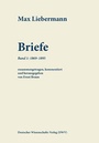 Cover: Max Liebermann: Briefe - Deutscher Wissenschaftsverlag