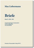 Cover: Max Liebermann: Briefe - Deutscher Wissenschaftsverlag