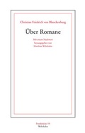 Cover: &Uuml;ber Romane - Wehrhahn Verlag