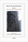 Cover: Border Poetics De-limited - Wehrhahn Verlag