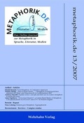 Cover: Metaphorik.de 13/2007 - Wehrhahn Verlag