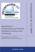 Cover: Metaphern in Wissenschaft und Technik - Metaphor in Science and Technology - Wehrhahn Verlag