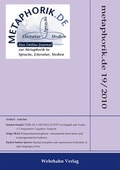 Cover: Metaphorik.de 19/2010 - Wehrhahn Verlag