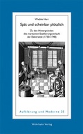 Cover: Sp&auml;t und scheinbar pl&ouml;tzlich - Wehrhahn Verlag