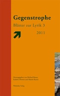 Cover: Gegenstrophe - Wehrhahn Verlag
