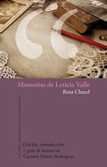 Cover: Memorias de Leticia Valle. - Vervuert Verlagsgesellschaft