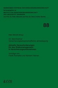 Abbildung von: Aktuelle Herausforderungen für das Risikomanagement in Versicherungsunternehmen - VVW Verlag Versicherungswirtschaft