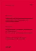 Cover: Erfahrungen des Versicherungsombudsmanns, insbesondere mit der Beratungs-und Dokumentationspflicht / B&uuml;rokratieabbau und bessere Rechtsetzung auf Bundesebene - VVW Verlag Versicherungswirtschaft