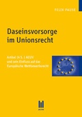 Cover: Daseinsvorsorge im Unionsrecht - Akademische Verlagsgemeinschaft M&uuml;nchen