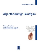 Cover: Algorithm Design Paradigms - Akademische Verlagsgemeinschaft M&uuml;nchen
