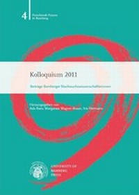 Enlarge image Cover: Kolloquium 2011 - University of Bamberg Press