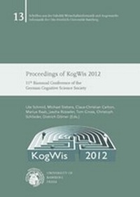 Enlarge image Cover: Proceedings of KogWis 2012 - University of Bamberg Press