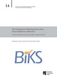 Enlarge image Cover: The Development of Reading Literacy from Early Childhood to Adolescence - University of Bamberg Press